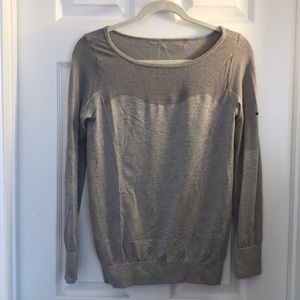 Nike Dri-Fit Gray Long Sleeve Shirt